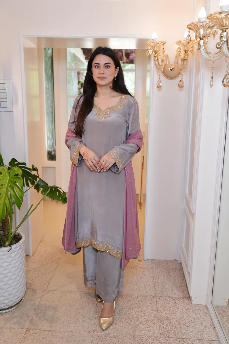 Dove Grey Tilla Suit