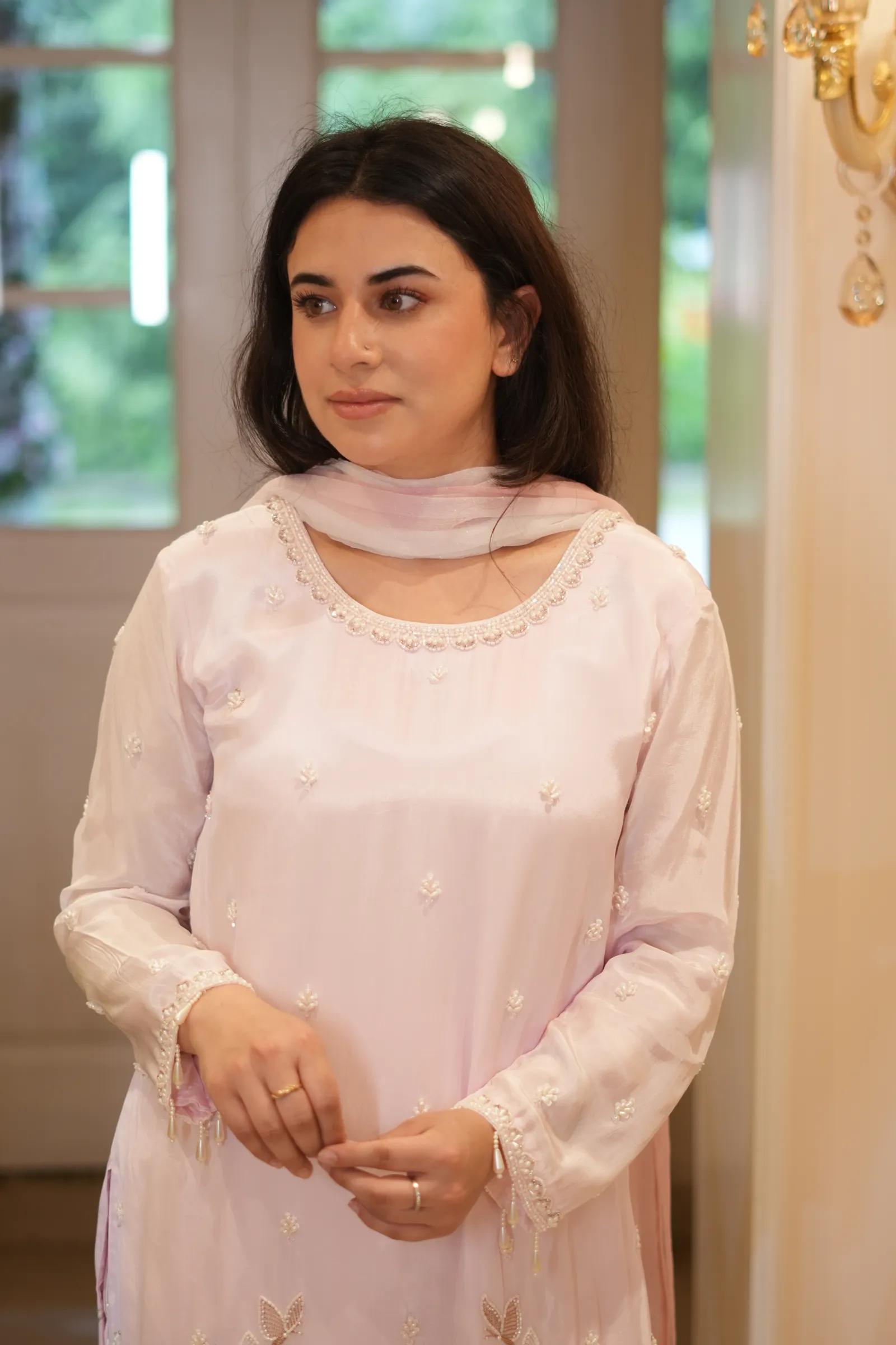 Pearl Blossom Pink Suit — photo 2