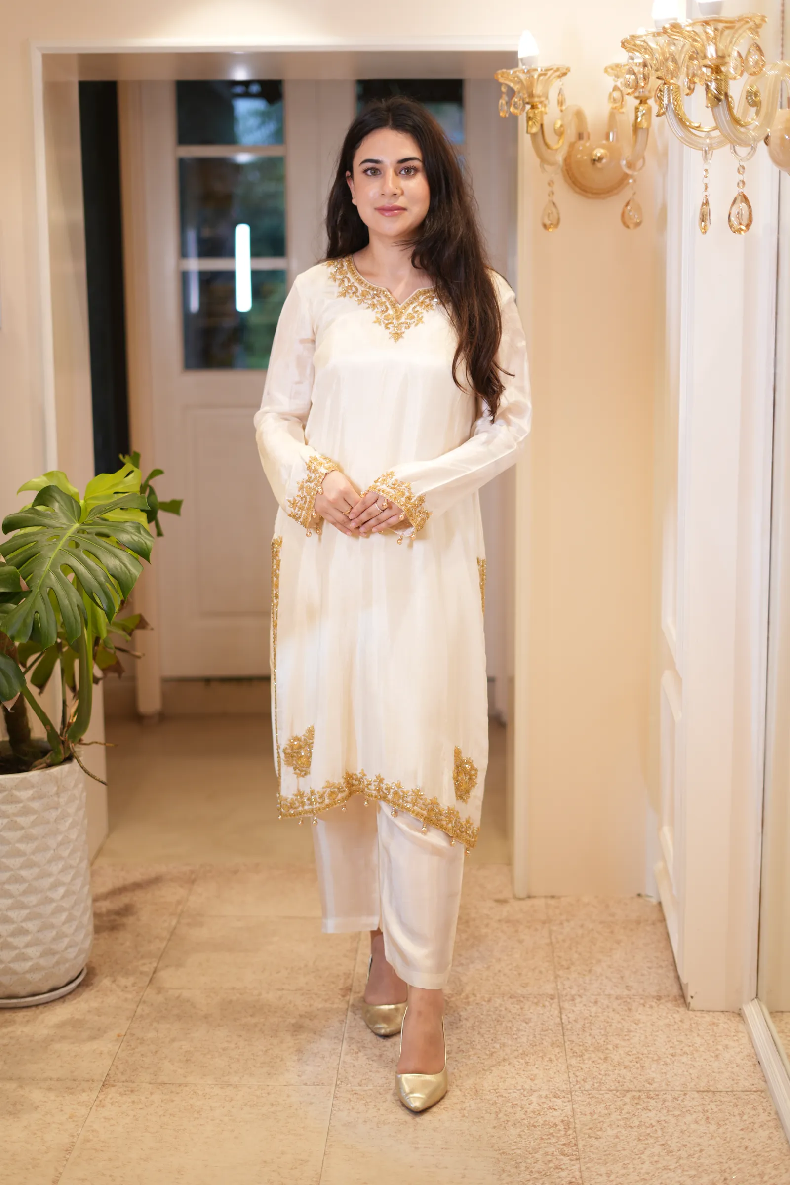 Ivory Tilla Boteh Suit — photo 2